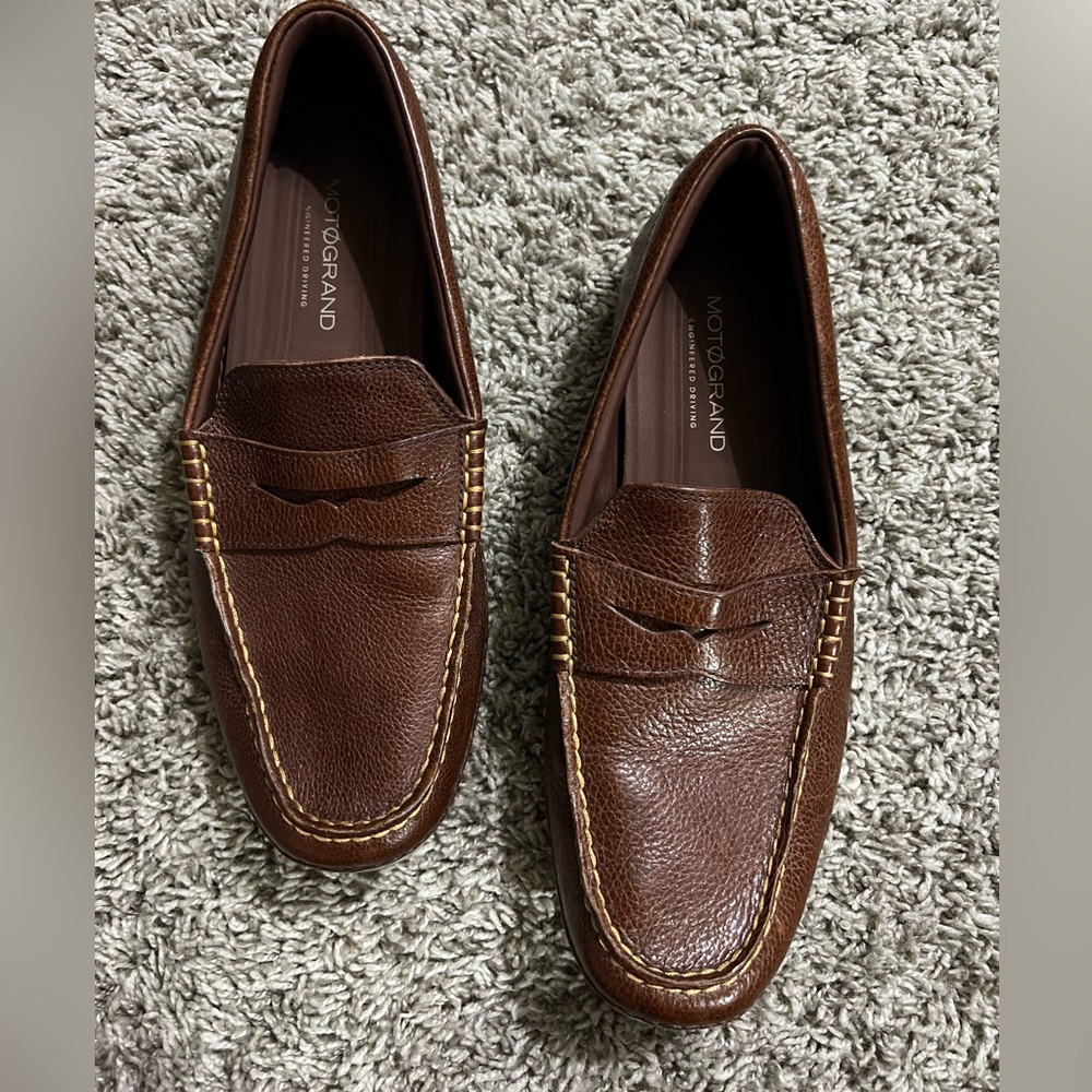 Cole Haan Mens MotoGrand Penny Driving Loafers Shoes Sz 9.5 Used